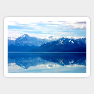 Lake Pukaki, New Zealand landscape Sticker